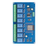 8 Channel Relay Module ESP32 WiFi Wireless Control BLE Development Board ESP32-WROOM-32E DC 5~30V