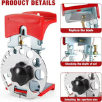 Universal Handheld Quick Wire Stripper Machine Cable Cutter Pliers Tool Cable Wire Stripping Machine with 10 Blades