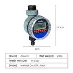 Aqualin Automatic LCD Display Watering Timer Electronic Home Garden Ball Valve Water Timer For Garden Irrigation Controller 21026/21026A/21526
