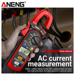 LinkMejor PN106 4000 Counts Clamp Meter AC/DC Ammeter Voltmeter Electric Tester True RMS Multimeter Clamp Tool for Electrician