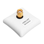Realacc 5.8GHz 8dBi Omni Directional FPV Flat Panel Antenna LHCP RHCP SMA RP-SMA for RC FPV Drones