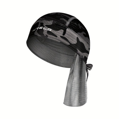 LinkMejor Cycling Beanie Quick-Dry Breathable Mesh Sports Head Wrap Headband Elasticity Lightweight Comfy Riding Cap for Men Women
