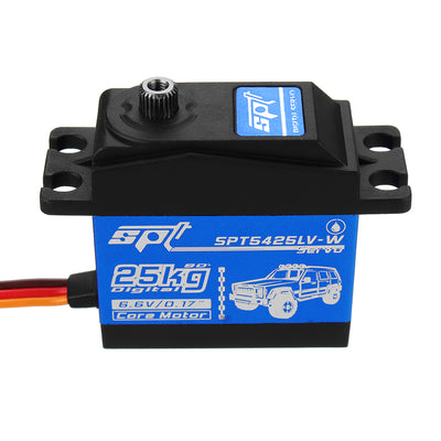 LinkMejor Servo SPT5425LV-W 25KG 90° Digital Servo Metal Gear Large Torque Waterproof For 1:8 1:10 RC Robot Car Boat