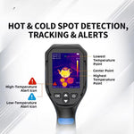 YXI160 Thermal Imaging Camera Handheld High Resolution Infrared Sensor 160x120 Wide Temperature Range Rechargeable Battery Long Working Time