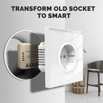 LinkMejor Tuya WiFi Intelligent Switch Module Mini Home Switch APP Timer Voice Control Work with Alexa Google Assistant