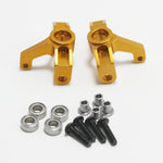 LinkMejor 1/14 144001 124018 124019 Front Wheel Seat Upgrade Metal RC Car Parts