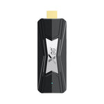 [2+16G] X96 NEO Android 14 TV Stick 4K S905X5M AV1 Decoding WiFi 5 & bluetooth Voice Remote AI Upscaling Support USB/HD/TF Card Ports Smart Streaming Stick