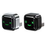 2 in 1 Wireless CarPlay Adapter Android Auto Bluetooth 5.0 Dual Band WiFi USB Connection Auto Connect OTA Update Plug and Play