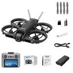Z906 WiFi FPV with 4.3inch LCD Screen Controller HD Dual Camera Electrically Adjustable Optical Flow Hover Automatic Obstacle Avoidance Circle Protection 2.4G 4CH 6-Axis Remote Control Toys RC Drone Quadcopter RTF