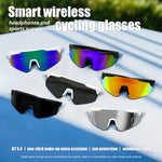 QY-Pro2 bluetooth 5.4 Smart Cycling Glasses with AI Voice Assistant UV Protection Windproof Sandproof 360° Surround Sound for Outdoor Sports