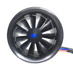 Hobbyocean 64mm 11-Blade Electric EDF Ducted Fan Unit With 4S 3500KV 3S 3900KV Brushless Motor 50A ESC for RC Airplane Jet