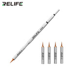 LinkMejor 210 Soldering Iron Tips Set With Handle 0.1mm Replaceable Tip For Micro Soldering Phone Screen Flying Jumper Wire Welding