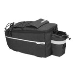 LinkMejor Bicycle Rear Seat Bag Waterproof Pannier Trunk Bags Back Rack Rear Seat Bag Multifunctional Cycling Luggage Shoulder Handbag
