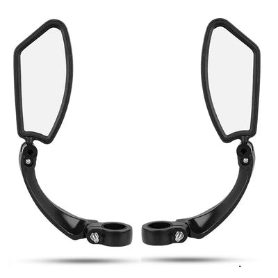 LinkMejor 1pcs MTB Reflection Mirror 360° Rotatable HD Rearview for 20-24mm Handlebar Diameter Bike Riding Accessories