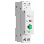 DLQ010/DLQ011/DLQ012 1P40A 2P63A Tuya WiFi Circuit Breaker Smart Home Wireless Remote Control Smart Switch Real-Time Whole-Home Power Monitor Voice Control with Alexa Google Home