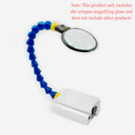 Octopus Welding Clamp 4-5X Magnification 360° Adjustable Multi-functional Workbench Third-hand Tool Universal Arm Clamping Magnification Bracket Kit