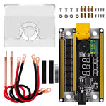 Spot Welder Kit Digital Control Board 2400A Peak Current 99 Adjustable Gears 8-24V High Precision Welding for 18650 Battery Nickel Sheets