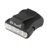 ThorFire 30LM 5-LED Hat Clip Light Hands Free Rotatable Ball Cap Visor Light Perfect for Hunting Camping Fishing