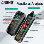 LinkMejor M469C Network Line Finder RJ11 RJ45 Cable Tracer 9V Battery Flashlight Auto Shutdown Low Voltage Alert