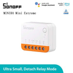 LinkMejor MINIR4 Wifi Switch Module Smart Wi-Fi Two Way Switch Smart Home Works R5 S-MATE Wireless Control Alexa Google Home