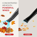 [USA Direct] Ecomax 18V Electric Leaf Blower Cordless with 2 Battery & Charger, Lightweight Blower Battery Powered for Lawn Care & Snow Blowing & Yard Cleaning