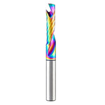1 pc Single Flute O-Flute Carbide Router Bit 1/4'' Blade Diameter for CNC Router Micro Milling Machine Wood Timber MDF Synthetic Board Laminate