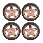 4PCS Upgraded LDRC 1801 1802 1803 1899 A01 A02 A86 A99 1/18 Drift RC Car Parts Tires Wheels On-Road Vehicles Models Spare Accessories