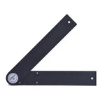 LinkMejor 0-200mm 0-300mm 360 ° LCD Display Carbon Fiber Digital Angle Ruler Inclinometer Electron Goniometer Protractor Angle Finder Meter Measuring Tool