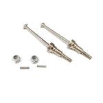 2PCS LinkMejor M16105 Upgraded Metal Front CVD Drive Shaft + Pins+Lock Nut M4 for 16889 1/16 RC Car Vehicles Parts