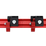 LinkMejor Aluminum Alloy Woodworking Extension Guide Rail T-track Connector for Track Saw Rail Parallel Guide System