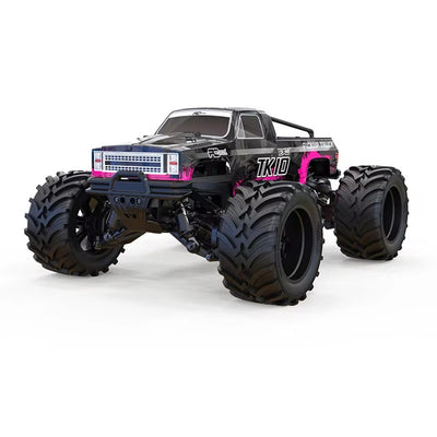PD Racing TK10 EXB V3 4S 1/10 2.4G 4WD 88km/h Brushless RC Car Monster Off-Road Truck with Gyro LED Light Drift High Speed Remote Control Metal Drive Shaft Oil Filled Shocks Vehicles Models Toys