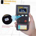 MESR-100 ESR Multimeter Capacitance Ohm Meter 100kHz 0.001 to 100.0Ω Auto-Ranging In-Circuit Testing High Precision Battery or USB Powered