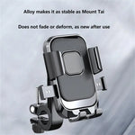 LinkMejor Anti-Shock Bicycle Phone Mount 360° Rotation Quick Release Shockproof Bike Holder for 4.7-7.2 inch Phones MTB Bike Road Bike