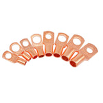 60PCS/box AWG American Standard Copper Nose SC6-25 Series Round Cold-pressed Terminal Connector Copper Lug Kit