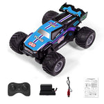 LinkMejor Q243 RTR 2.4G 4WD RC Car Amphibious Waterproof Off-Road Monster Truck 360° Rotation Remote Control Stunt Vehicles Models Toys