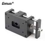 Ganwei Self Centering Woodworking Clamp Vise MGO-000-0167 CNC Aluminum Alloy Compact Design V Trough Precision Alignment Drill Press Tool