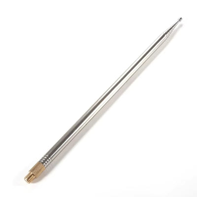 2.5M Stainless Steel Whip Antenna For Pac-12 JPC-7 10 Sections Collapsible Pull Rod for HF Radio Communication Mini Buddipole Compatible