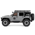 LinkMejor EX86100 V3 Rock Cruiser 1/10 2.4G 4WD RC Car 2 Speed Class Crawler Off-Road Climbing Truck LED Light Hobbywing ESC Steel Frame Straight Axle Oil Shock Vehicles Models Toys