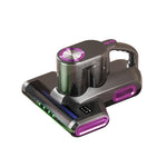 Tevorex Dust Mite Vacuum Cleaner 15kPa Strong Suction Ultrasonic Sterilization 3 Speeds 12000 RPM Beating Type C Charging Dual Dust Cup for Home Use