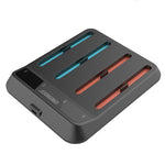 LinkMejor GP-371 Switch2 Joy-Con 4-in-1 Charging Dock Magnetic Alignment Type-C Fast Charging Station Switch Gaming Accessories