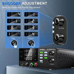 LinkMejor DC Power Supply 1A 400W 600W 800W 1000W 400V-1000V options Memory Function OCP OVP 4-Digit LCD Dual-Knob Encoder Lock Output Switch No Communication Interface
