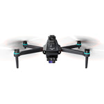 LinkMejor Beast SG603 MAX GPS 5G WiFi FPV with 5.5inch Touchable LCD Screen Controller HD Dual Camera 3-Axis Mechanical Self-stabilization Gimbal 360° Obstacle Avoidance One-Key Airdrop Brushless Foldable RC Drone Quadcopter RTF