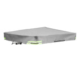 214x122cm Foldable Trailer Car Cover Waterproof Windproof Dust Protector With Rubber Belt