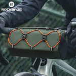 LinkMejor 2.2L Cycling Bicycle Front Bag 100% Polyester Three-point Fixation Stability High-visibility Reflectors Portable  Shoulderbag for MTB Road Bike
