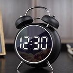 Metal Bell Powerful Wake-Up Alarm Clock Electronic Intelligent Loud Volume Student-Specific Wake-Up Artifact Super Loud Large Digital Display