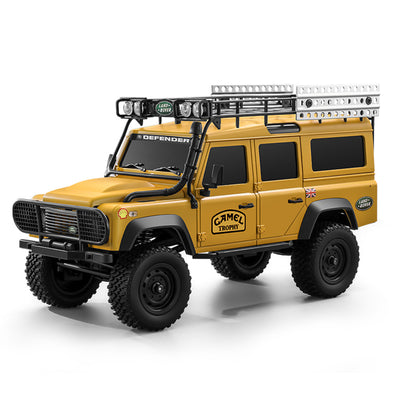 MNRC MN11C RTR 1/18 2.4G 4WD RC Car for Land Rover Rock Crawler LED Light Climbing Off-Road Climbing Truck Full Proportional Portal Axle Classic Vehicles Models Toys