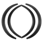 4-Piece/Set Universal Car Wheel Arch Tire Guard Decorative Fender Flexible Yet