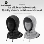 LinkMejor Universal Summer Cycling Balaclava UPF30+ Sunscreen Breathable Gear UV Protection Scarf Cool Ice Silk Face Cover Cycling Headgear