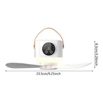 IPRee 2 in 1 Portable Fan Camping Light 3600mAh Rechargeable Outdoor Camping Tent Fan New Remote Control Household Ceiling Fan Lighting