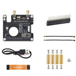 for Raspberry Pi 5 PCIe To M.2 E KEY HAT Converter Board Compatible for NGFF Wireless Network Card Raspberry Pi 5 PCIe HAT